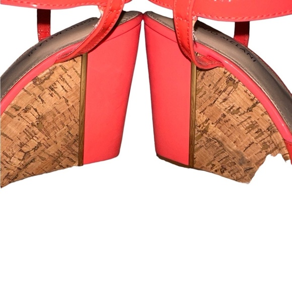 Antonio Melanie Wedge Heel Shoe Women’s Pink Coral Size 7.5 - Picture 4 of 8